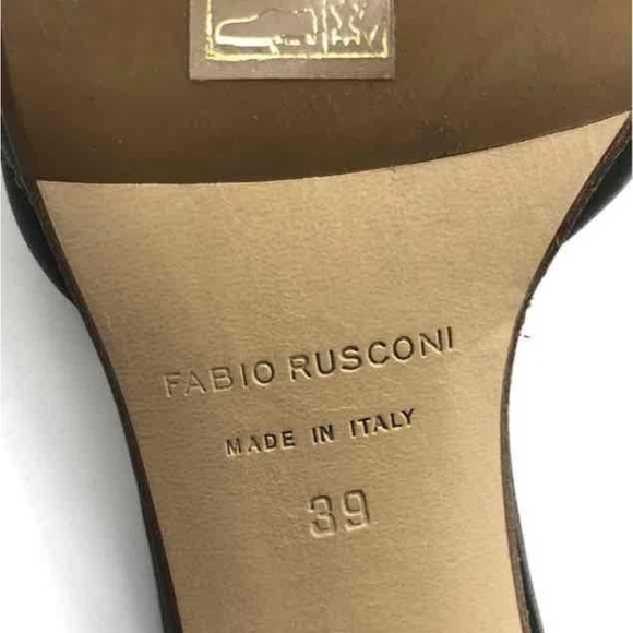 Chic Olive Green Heeled Mules by Fabio Rusconi - Picture 8 of 8